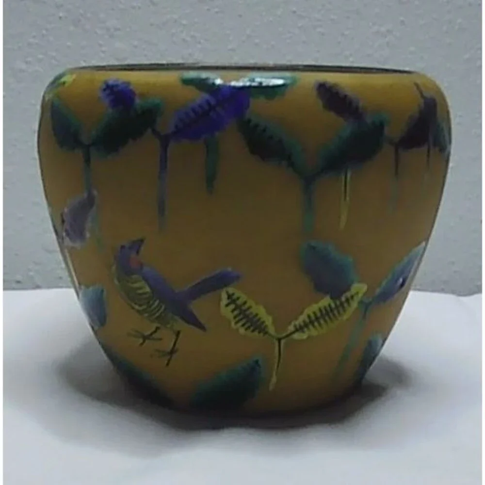 Antique Japanese Kutani Porcelain Vase – Meiji/Taisho Period, 1868-1926) Birds